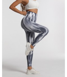 Безшовні легінси з Пуш-ап для спорту Leggings PUSH-UP Seamless Wave 10 (GREY)